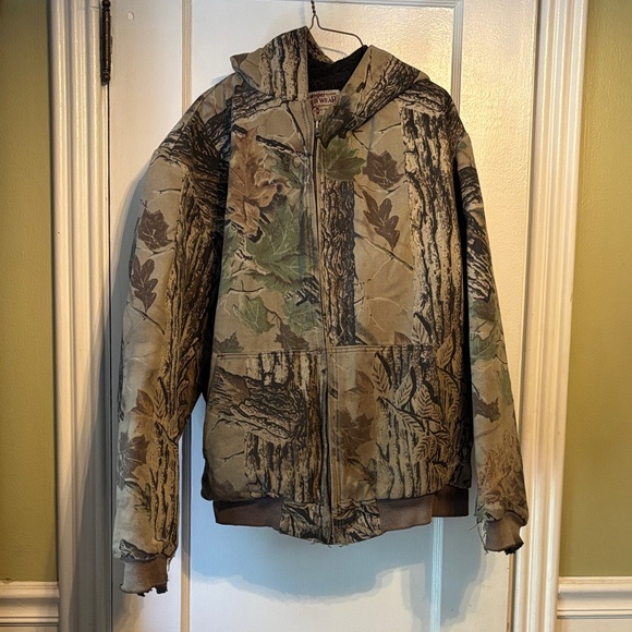 Wrangler Other - Wrangler Men's Woodland Camo Performance Jacket